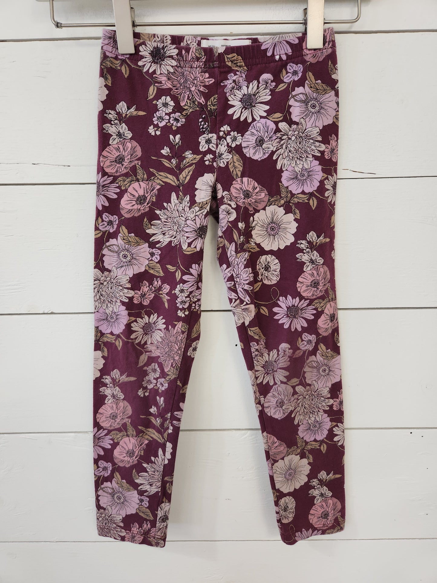 Size 5 | Cotton on Kids Floral Leggings