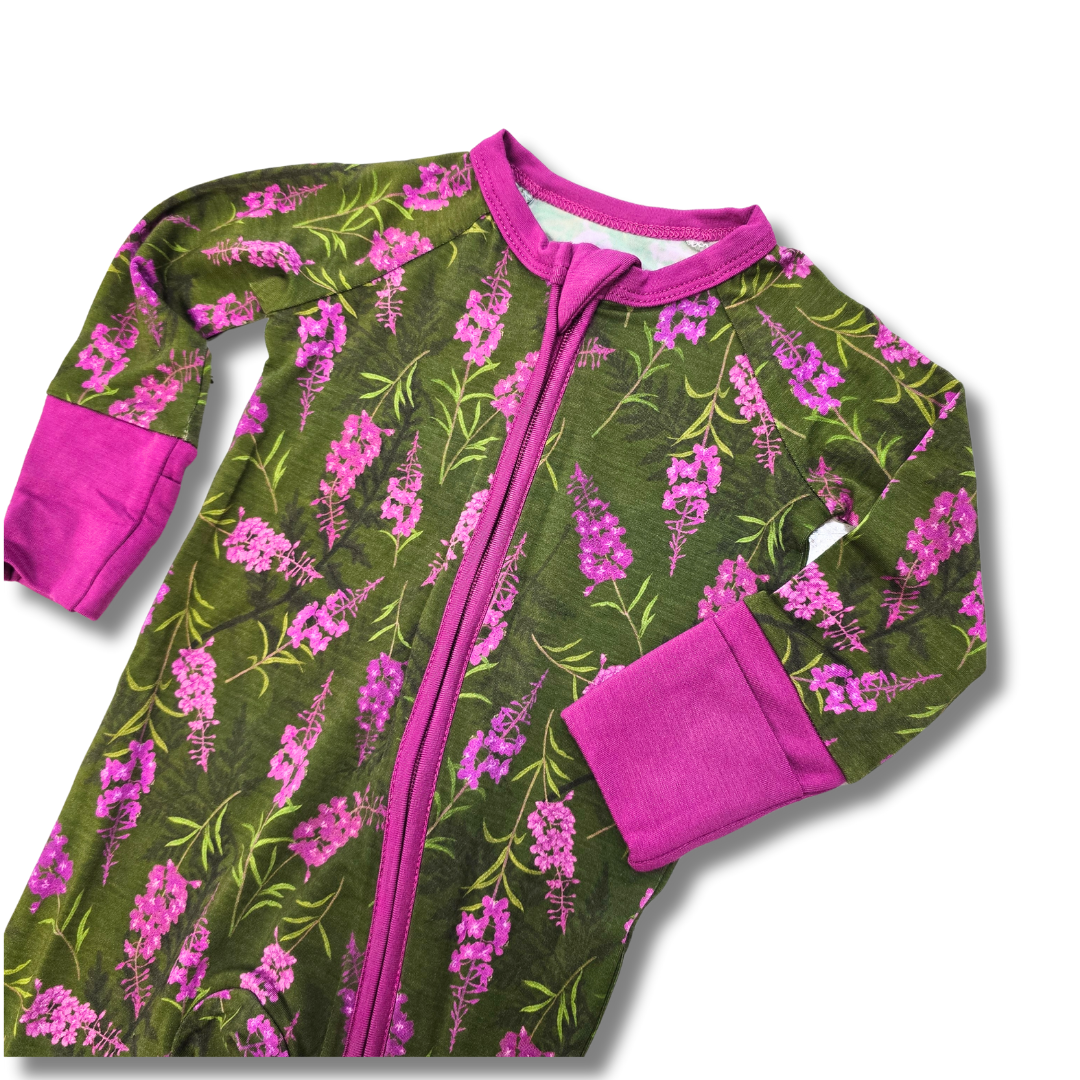 Zippered Romper by Little Alaskan | Fireweed