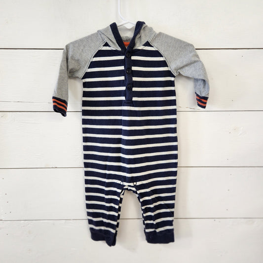 Size 9m | Baby B'Gosh Hooded Romper