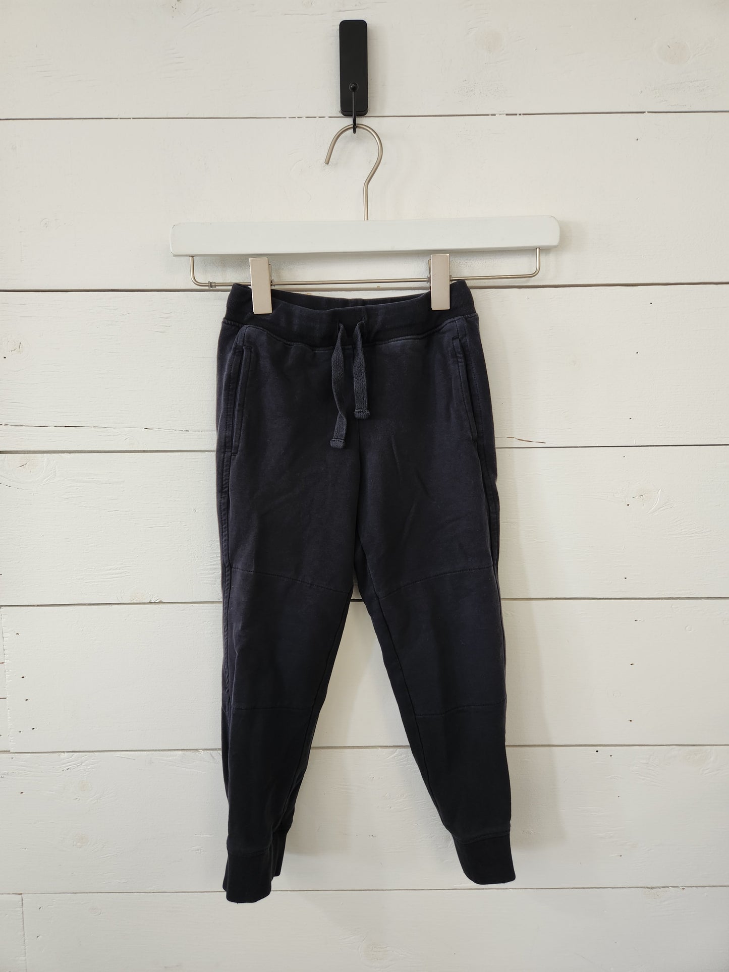 Size 4 | Primary Black Reinforced Sweatpants *small hole in first layer