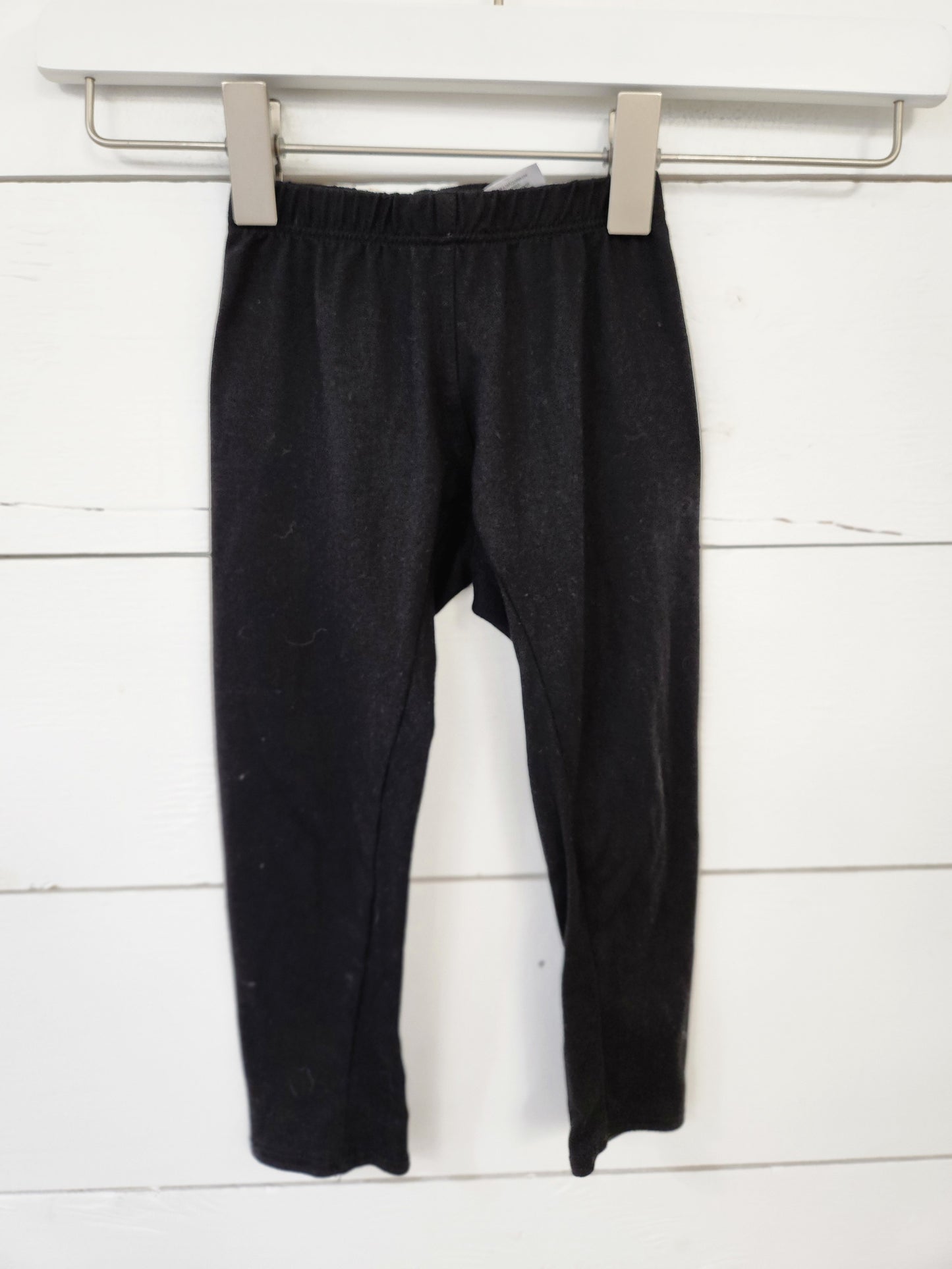 Size 2t | Dot Dot Smile Leggings - Black