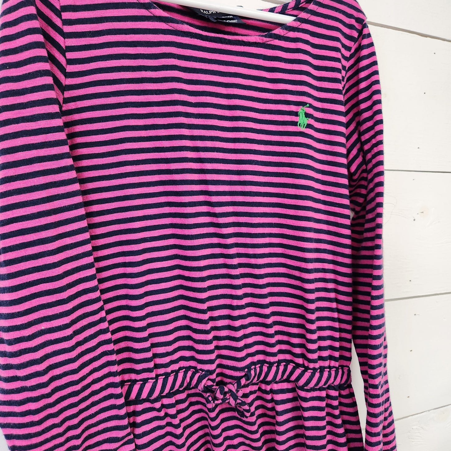 Size 8-10 | Ralph Lauren dress pink stripes
