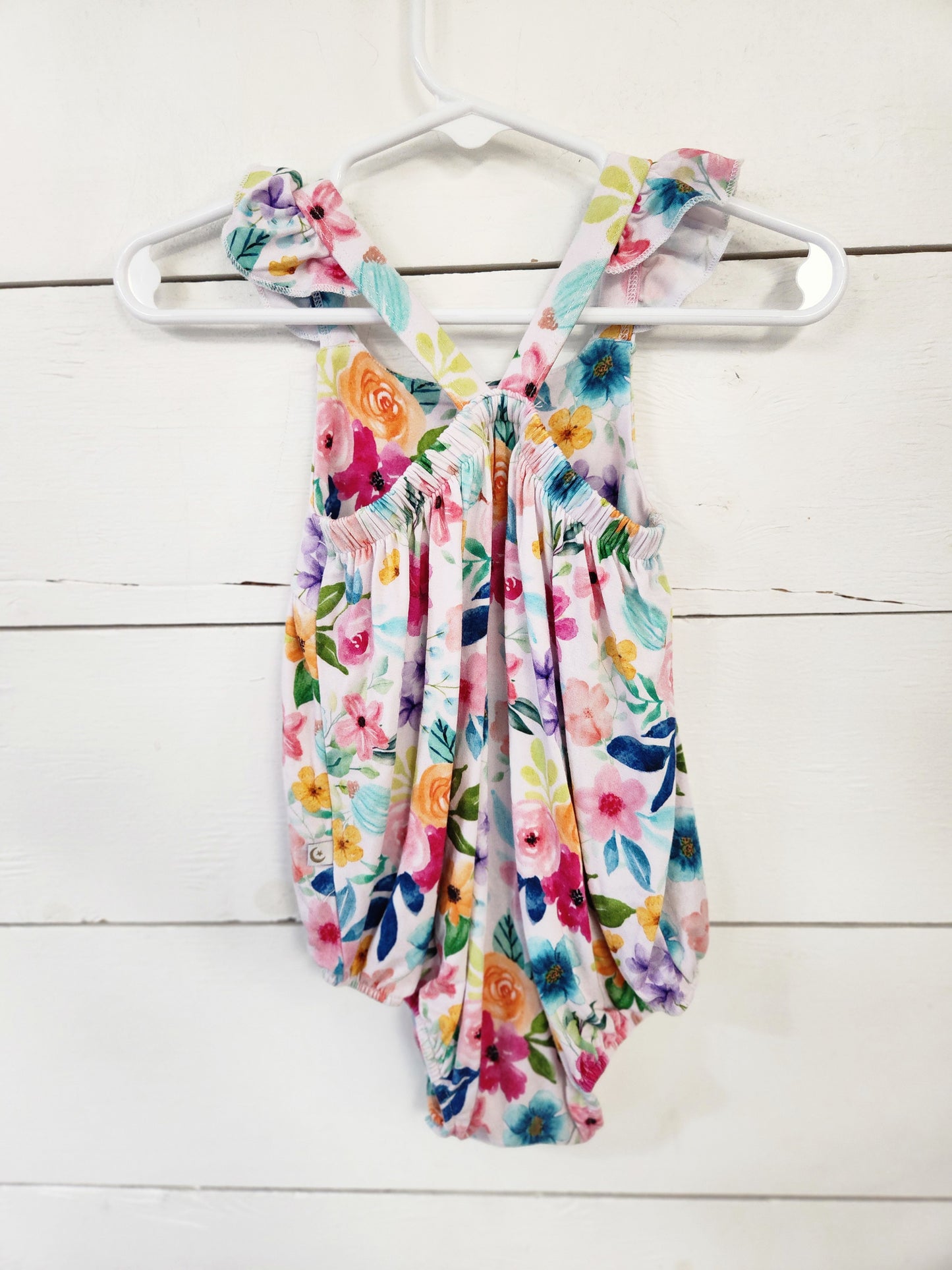 Size 6-12m | Snugglebums Floral Sleeveless Romper