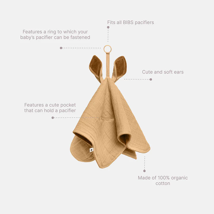 Kangaroo Cuddle Cloth by BIBS | Desert Sand