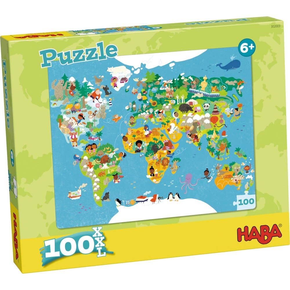 HABA USA | World Map Puzzle