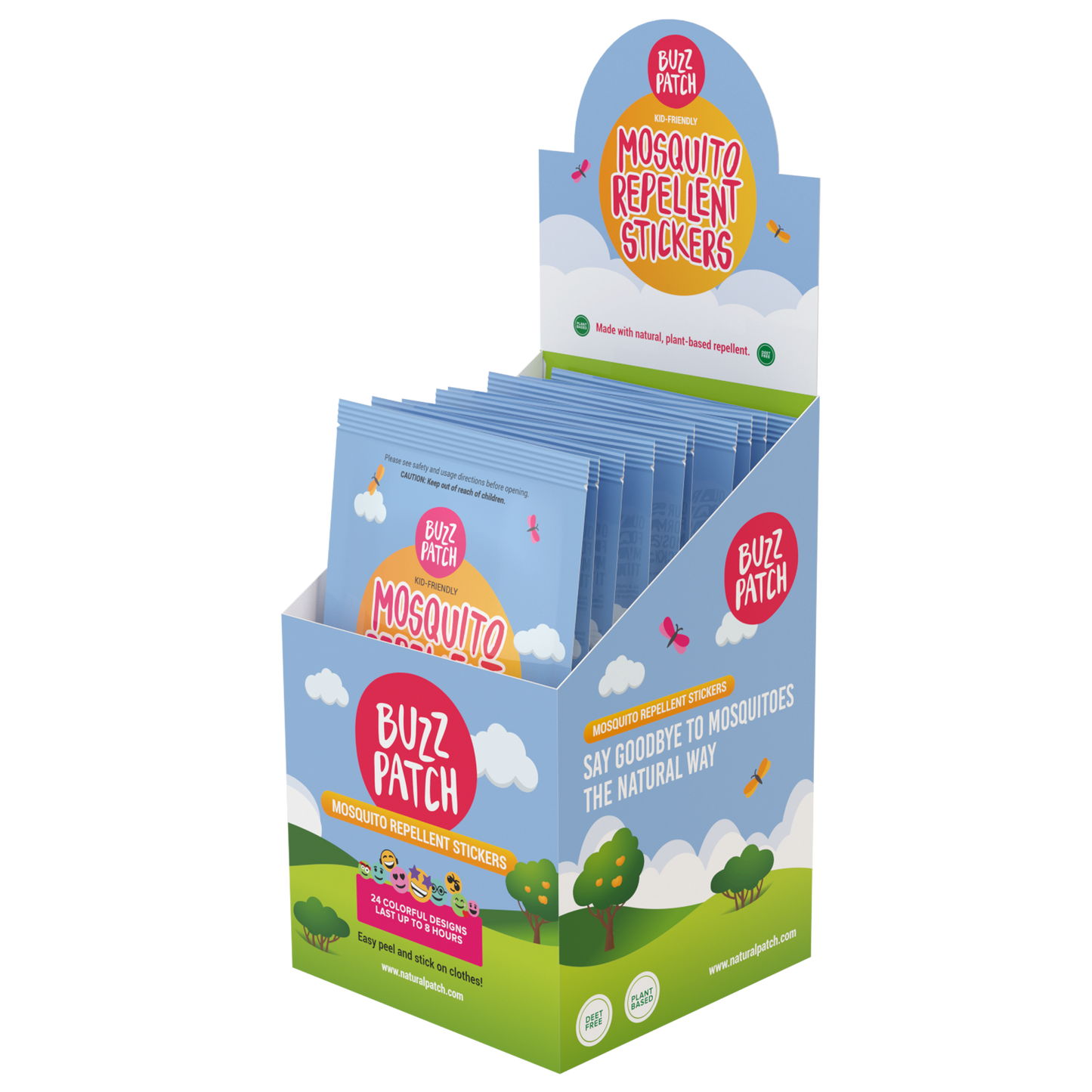 Buzz Patch by The Natural Patch Co. | Bug, Mosquito, and Insect Repellent Stickers