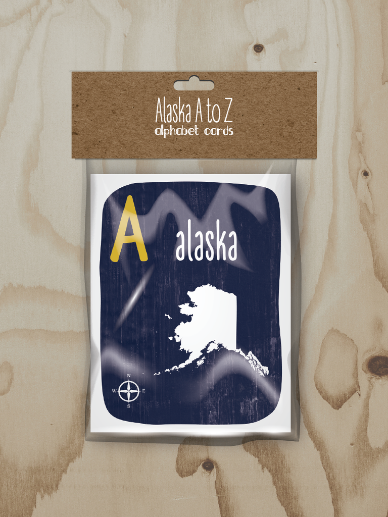 Alphabet Cards by Wren and the Raven | Alaska A to Z