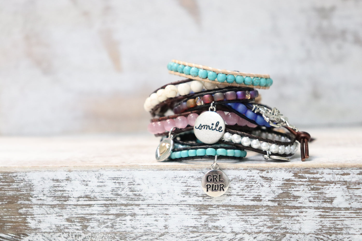 Lala Bead Wrap Bracelets