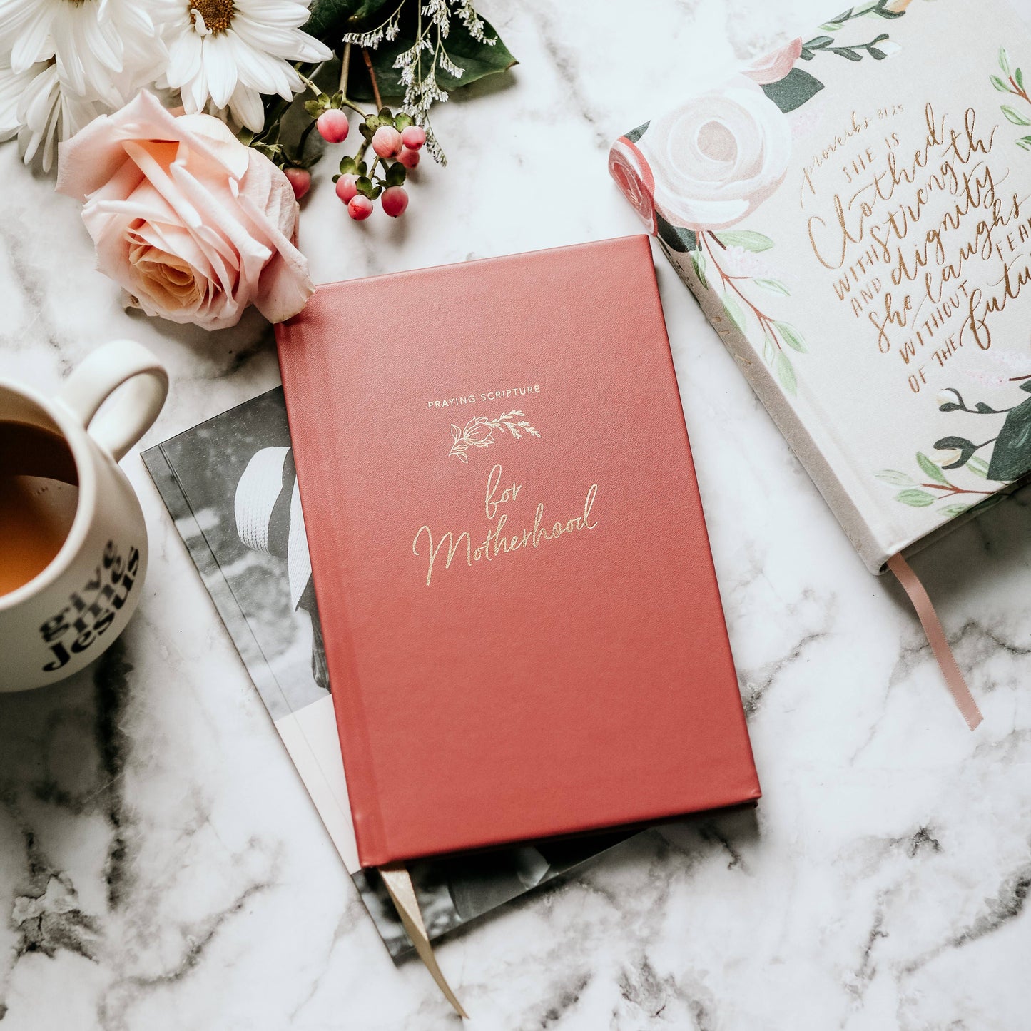 Praying Scripture for Motherhood Journal  by The Daily Grace Co