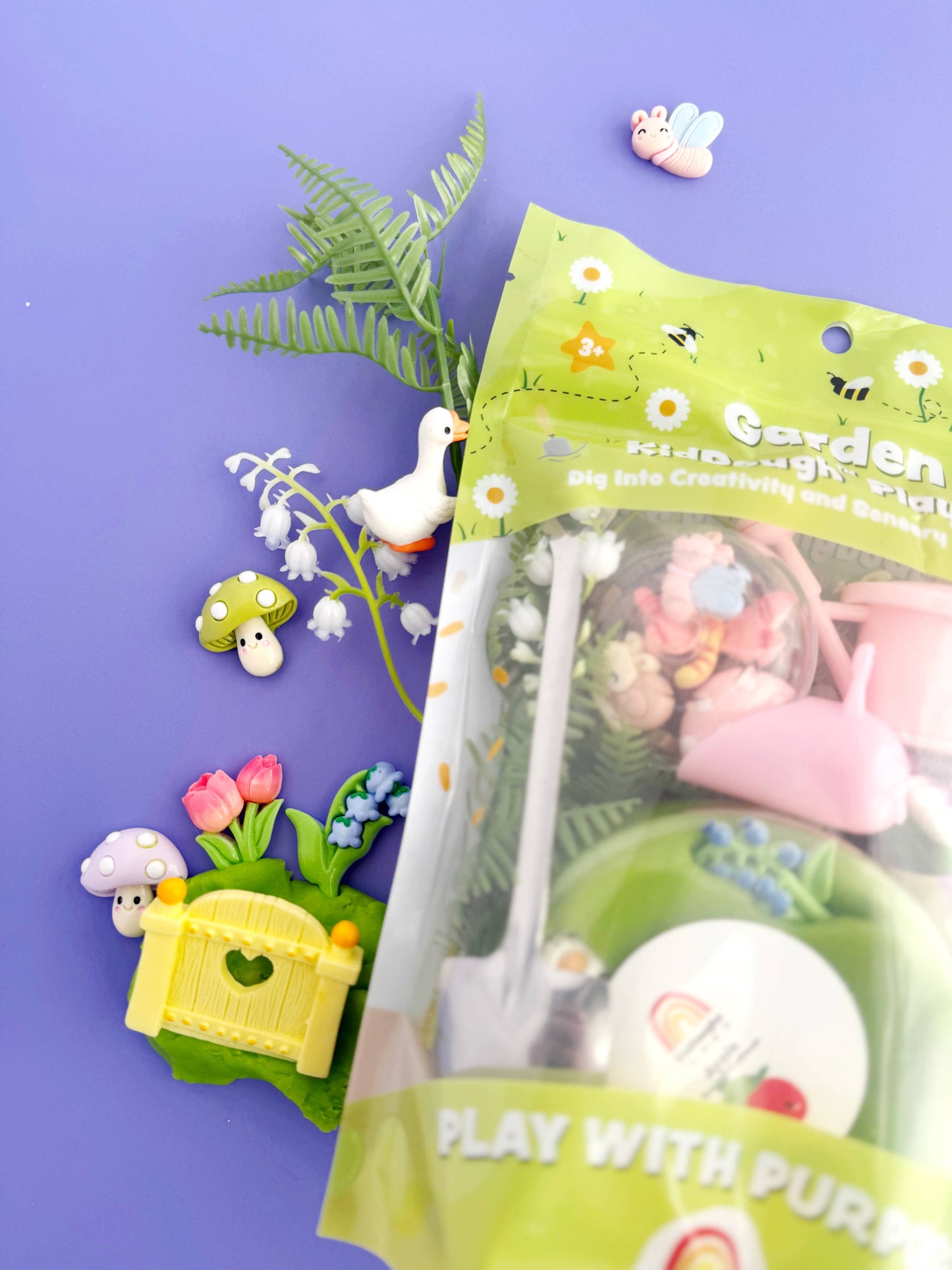 Earth Grown KidDoughs (KidDoughs by EGKD) - Garden KidDough Play Kit