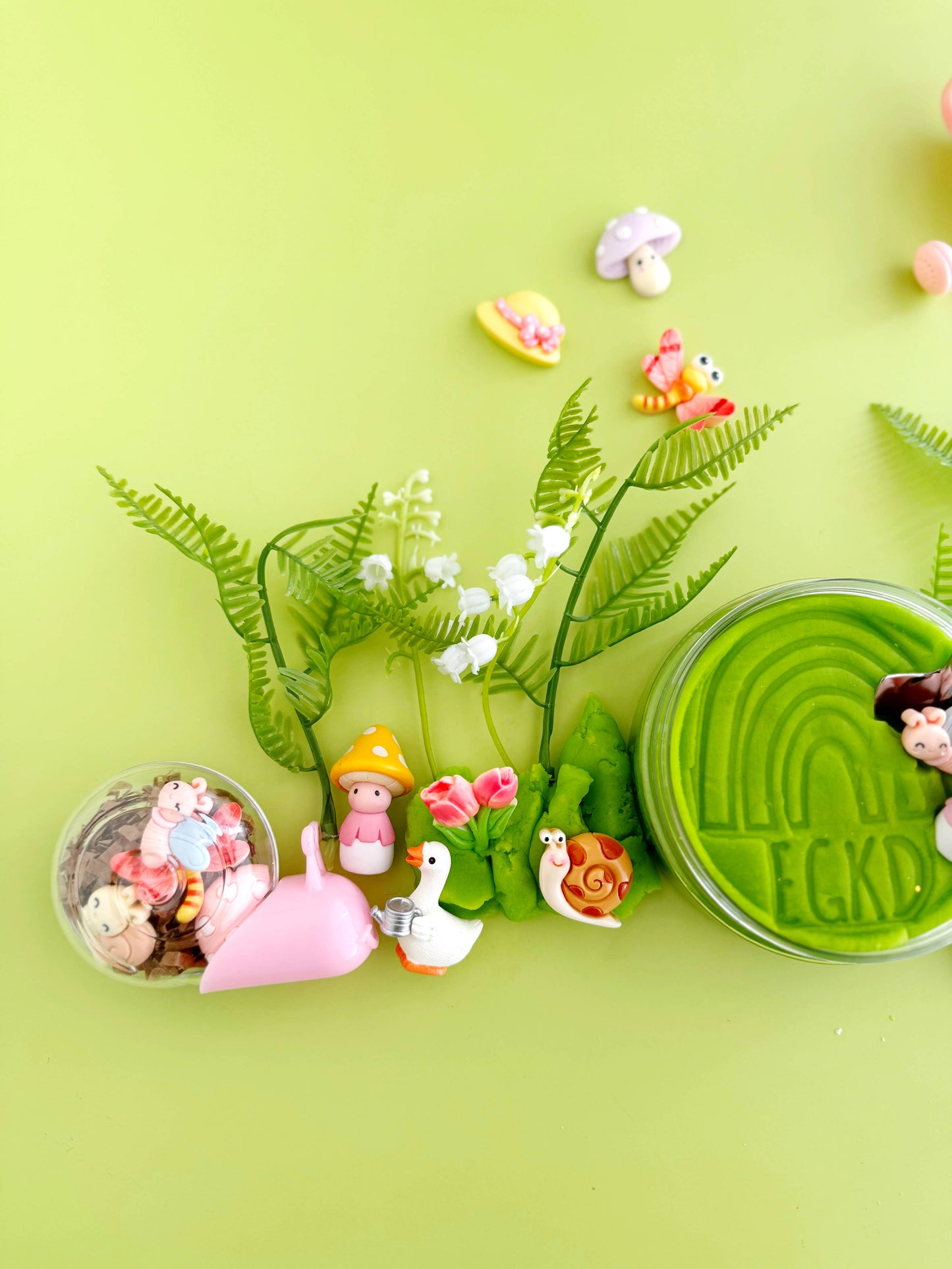 Earth Grown KidDoughs (KidDoughs by EGKD) - Garden KidDough Play Kit