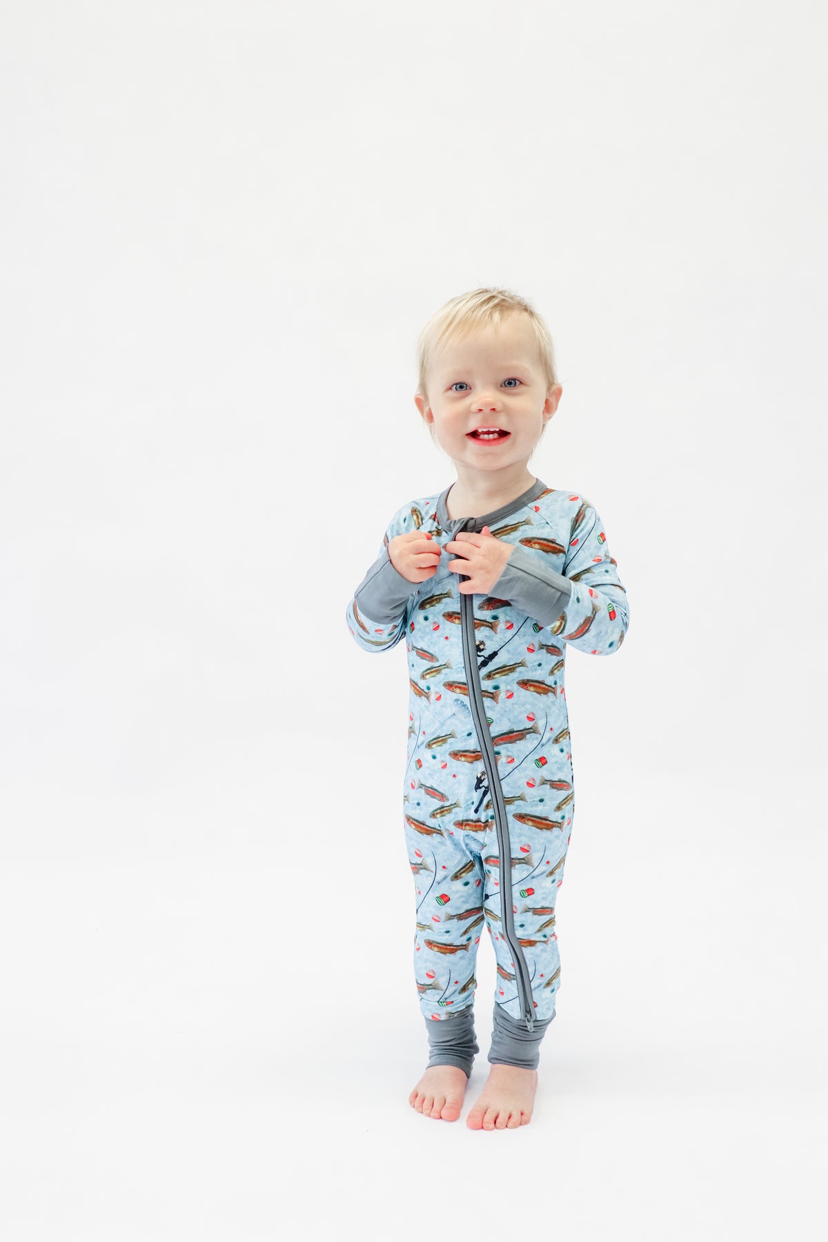 Zippered Romper by Little Alaskan | Hardwater