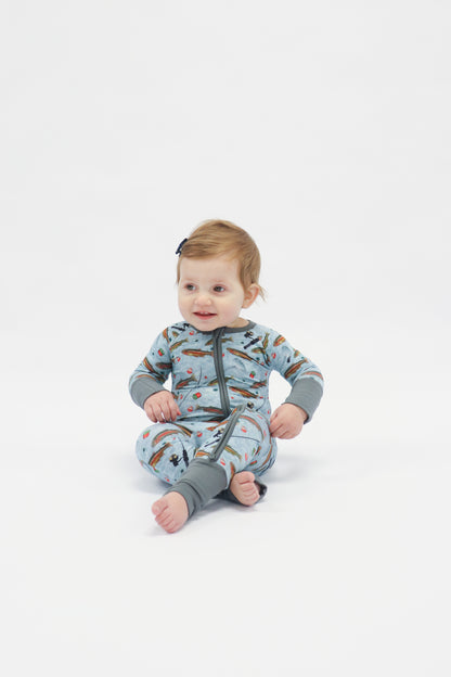 Zippered Romper by Little Alaskan | Hardwater