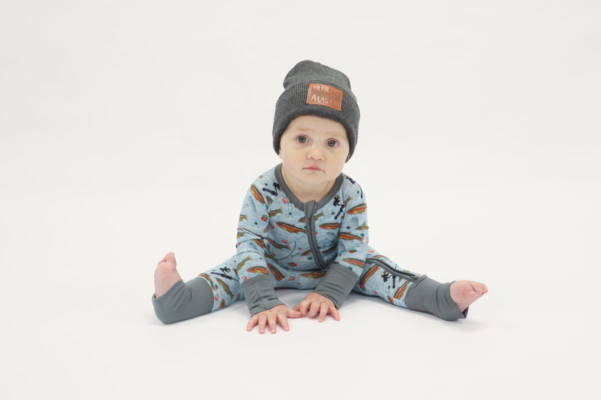 Zippered Romper by Little Alaskan | Hardwater