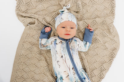 Zippered Romper by Little Alaskan | Winter Birch