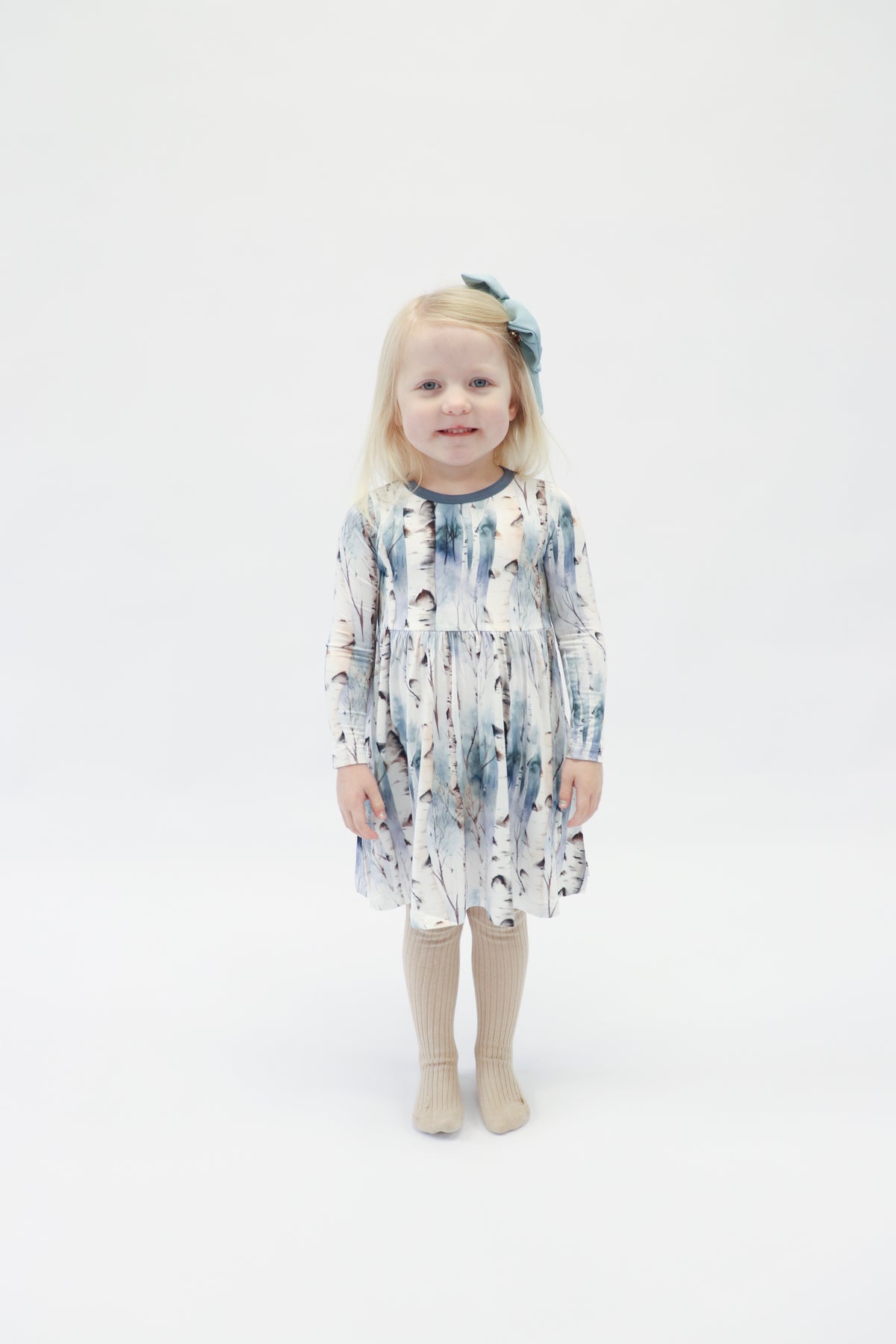 Twirl Dress by Little Alaskan | Winter Birch