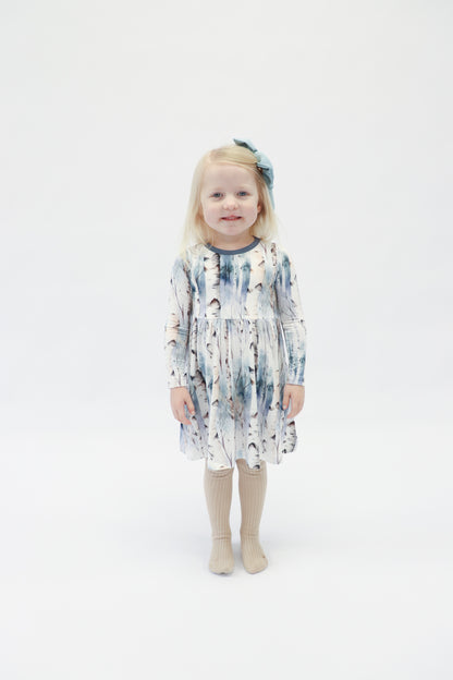 Twirl Dress by Little Alaskan | Winter Birch