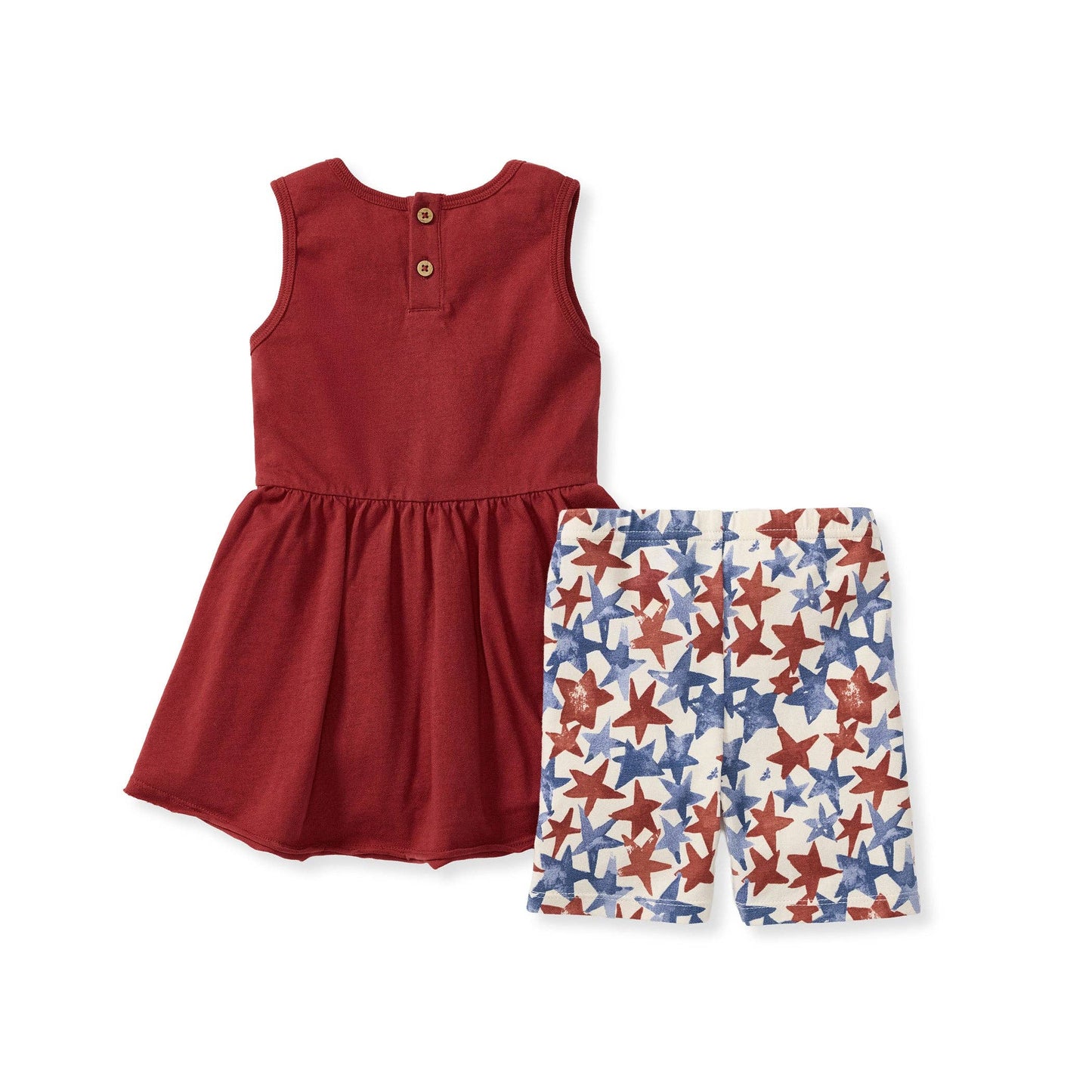 Burt's Bees Baby - American Stars Tunic & Shorts Set