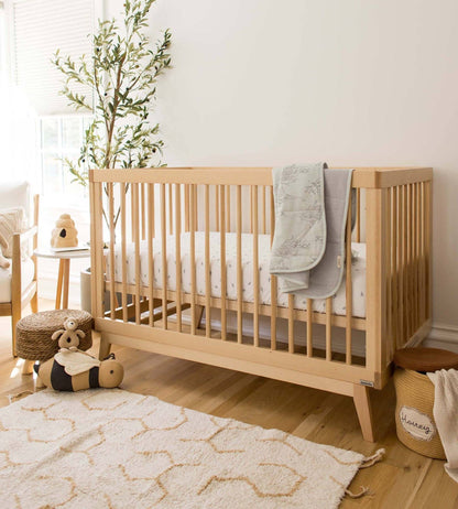 Cotton Baby Blanket by Burt`s Bees | Swaying Branches Ice Flow