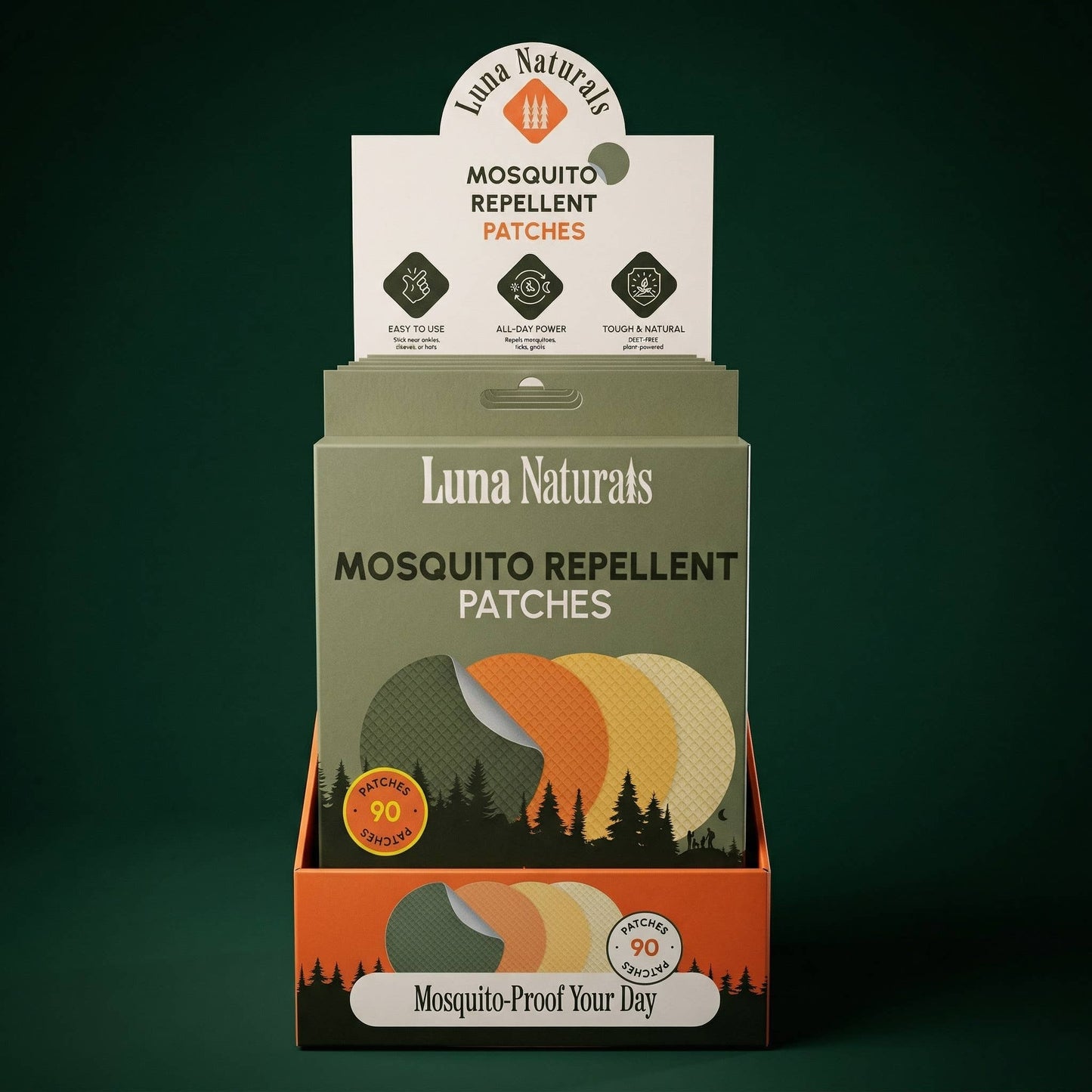 Mosquito Repellent Patches | Fresh & Herbal