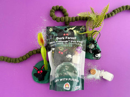 Earth Grown KidDoughs (KidDoughs by EGKD) - Dark Forest Mini KidDough Play Pack