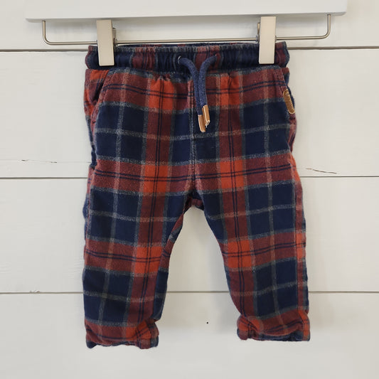 Size 3-6m | Next Flannel Pants | Secondhand