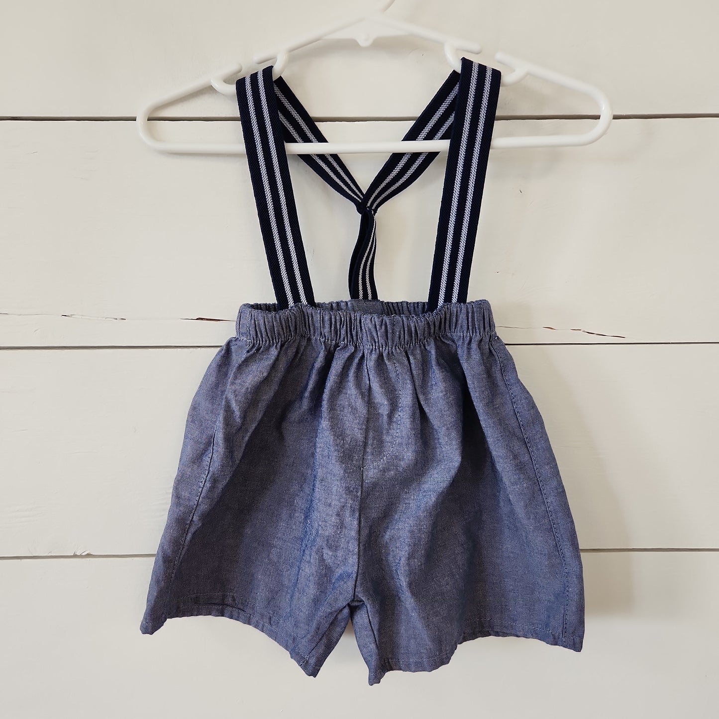 Size 12-18m | Unbranded Shorts + Suspenders | Secondhand