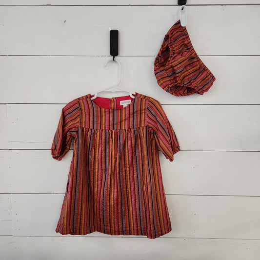 Size 18-24m | Gymboree Striped Dress Set | Secondhand