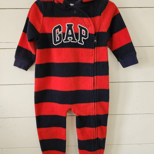 Size 18-24m | Baby Gap Fleece Suit | Secondhand