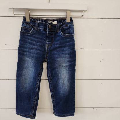 Size 18m | Osh Kosh Lined Jeans | Secondhand