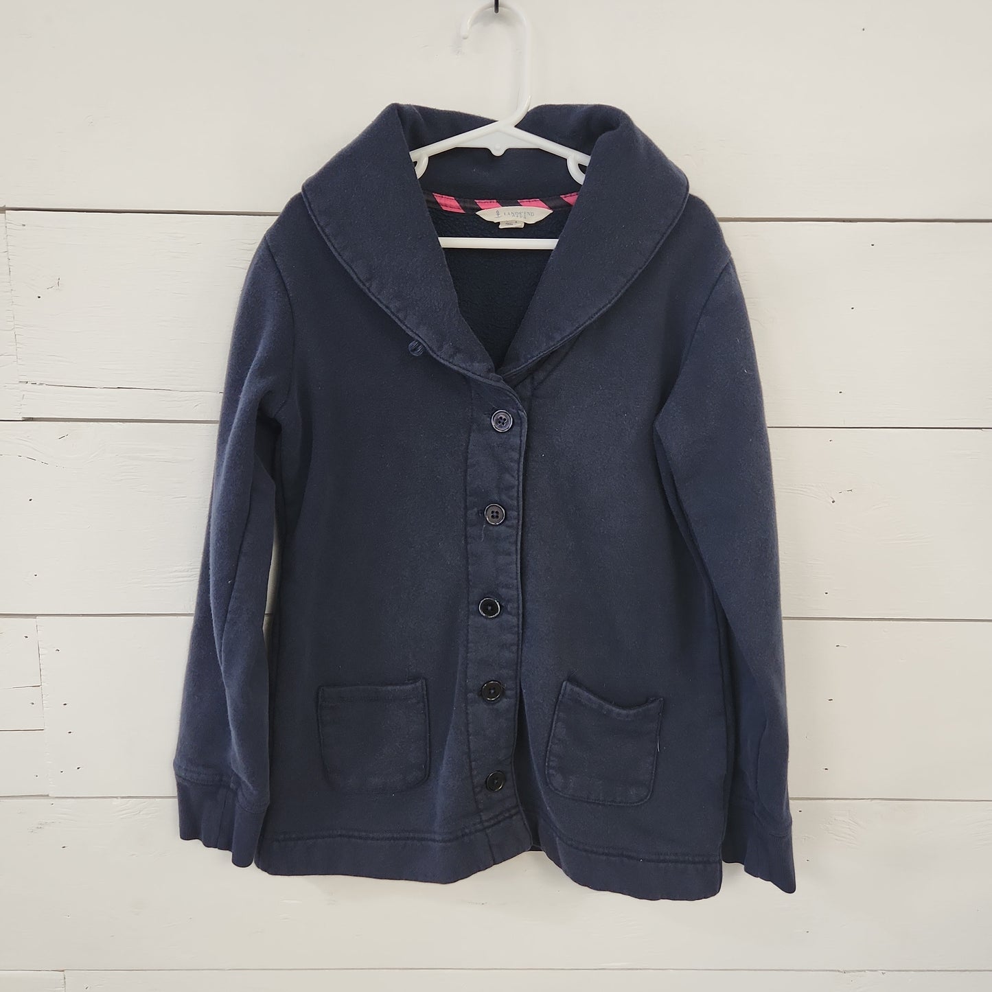 Size 7-8 | Land's End Button Jacket | Secondhand