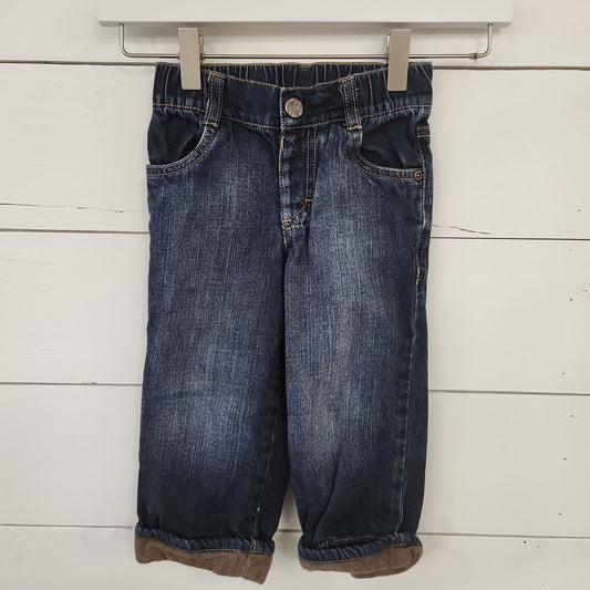 Size 2t | Gymboree FleeceLined Jeans | Secondhand