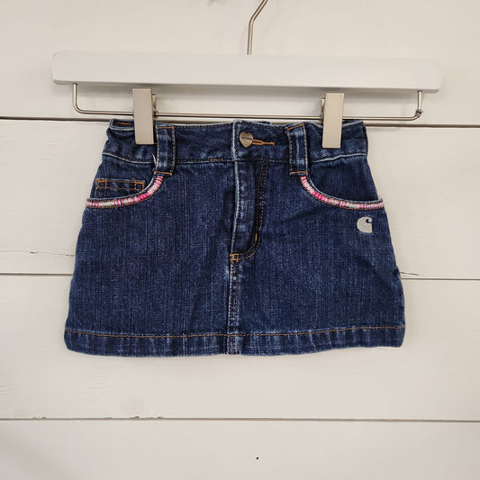 Size 3t | Carhartt Denim Skirt | Secondhand