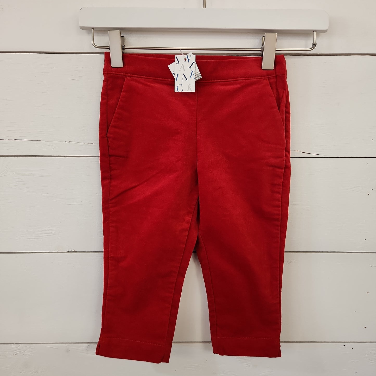 Size 18-24m | Janie and Jack NWT Velvet Dress Pants | Secondhand