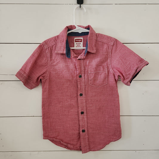 Size 4-5 | Wrangler Button Up Shirt | Secondhand