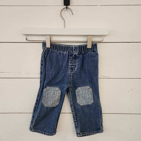 Size 6-12m | Hanna Andersson Denim Jeans | Secondhand