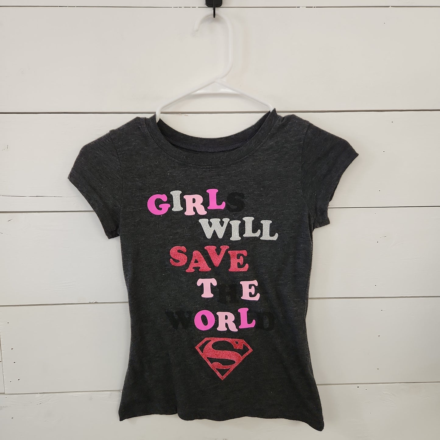 Size M (7-8) | Supergirl T-Shirt | Secondhand