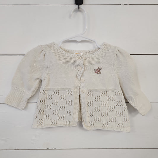 Size 3-6m | Gymboree Embroidered Cardigan | Secondhand