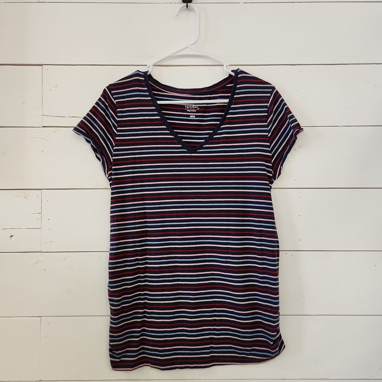 Size L | Isabel Maternity Striped Shirt | Secondhand