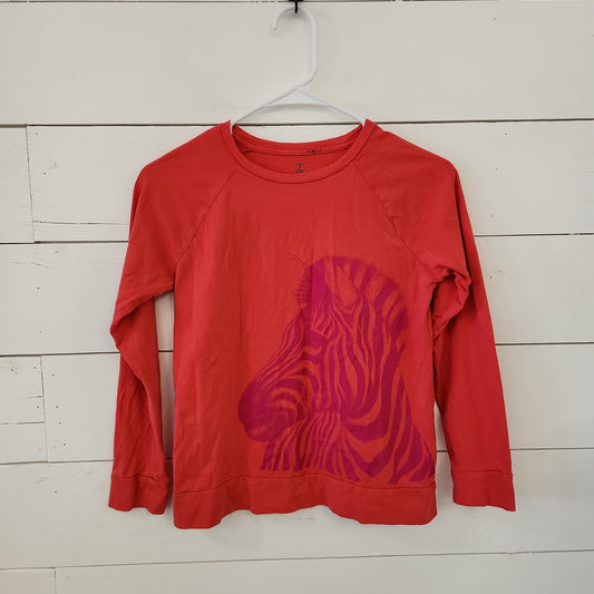 Size 10-12 | Lands' End Graphic Long Sleeve Shirt