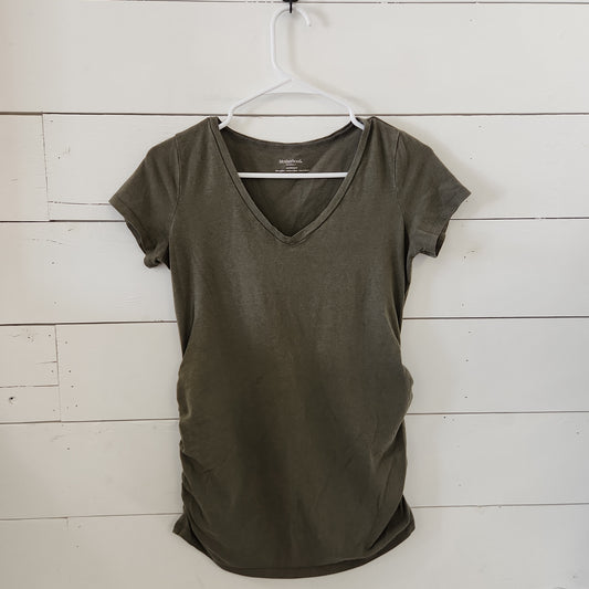 Size XS | Motherhood Maternity V-Neck Shirt