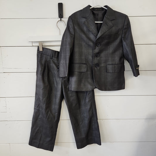 Size 4t | Stanley Blacker Suit Jacket + Slacks