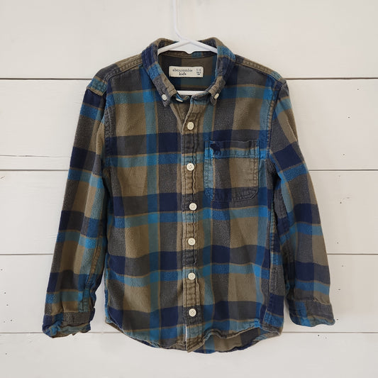 Size 5-6 | Abercrombie Kids Flannel Buttondown