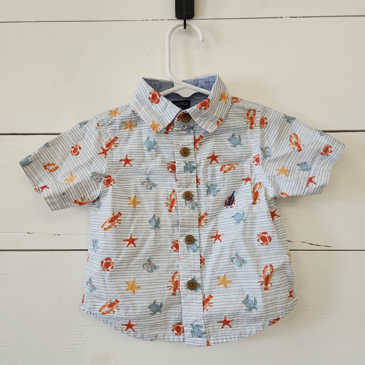 Size 3-6m | Nautica Button Up