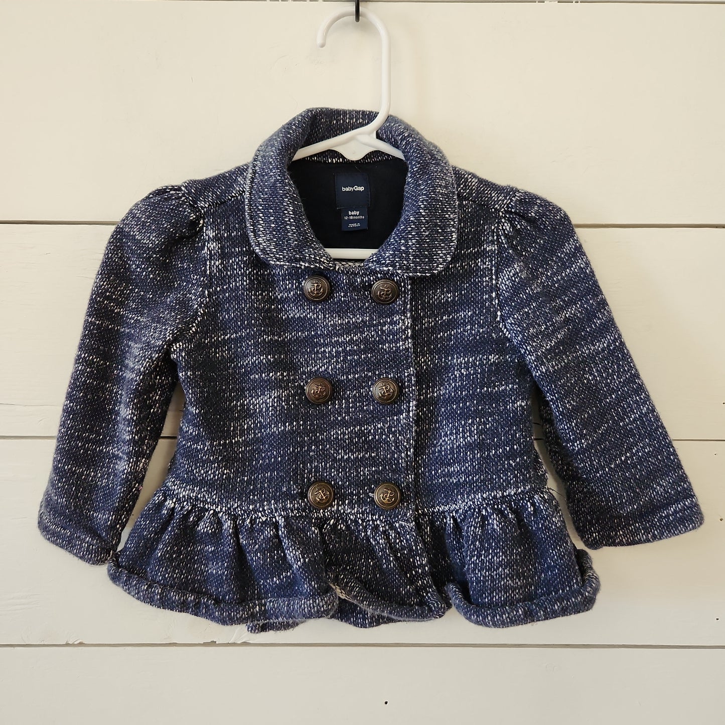 Size 12-18m | Gap Button Up Sweater