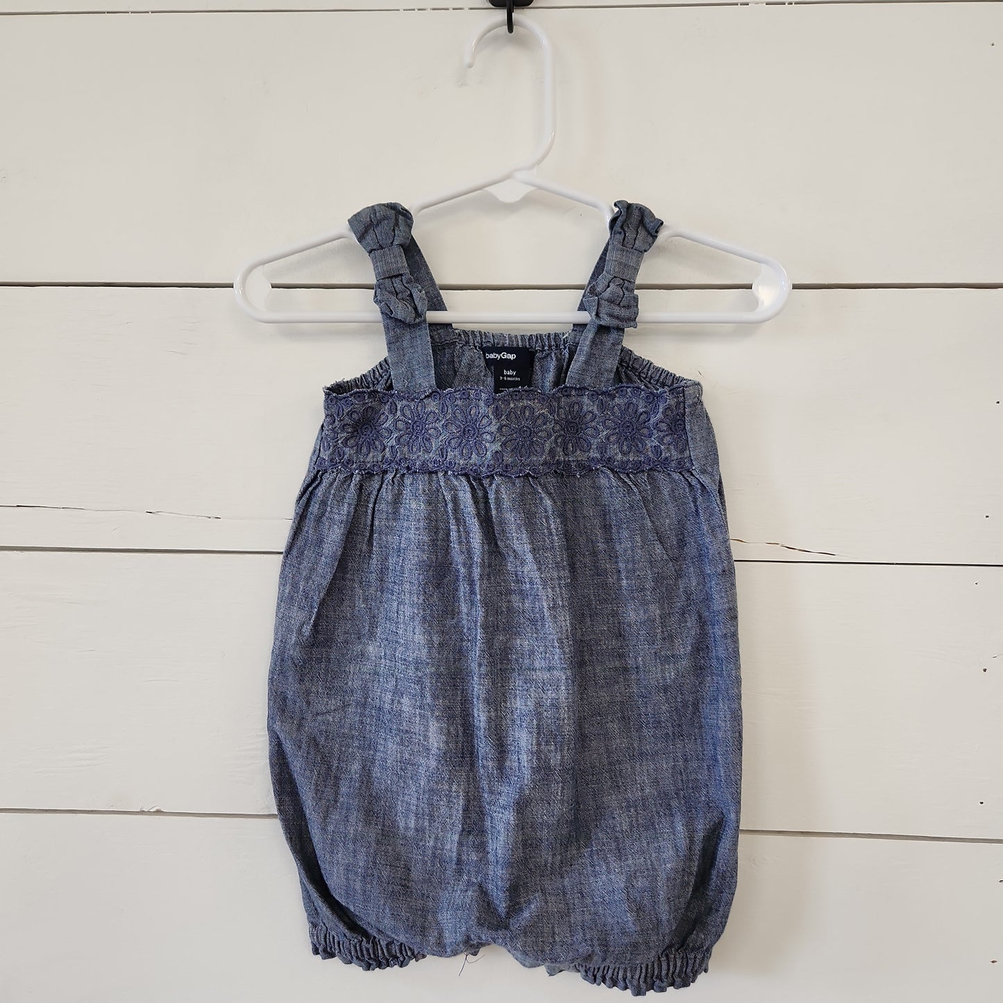 Size 3-6m | Gap Denim Romper