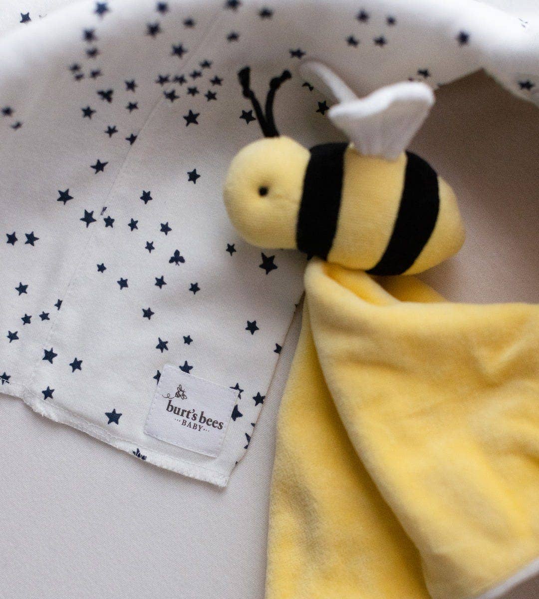 Hold Me Bee Organic Plush Lovey: Sunshine