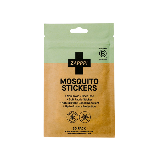 PATCH - Eco First Aid - ZAPPP! Mosquito Stickers - 30 stickers per pack