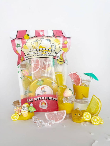 Earth Grown KidDoughs (KidDoughs by EGKD) - Lemonade KidDough Play Kit