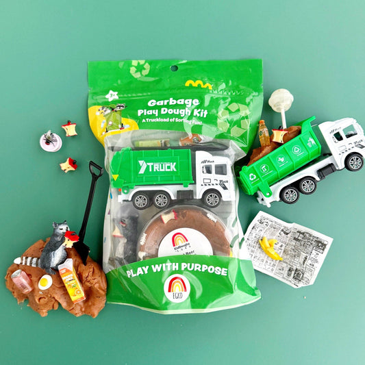 Earth Grown KidDoughs (KidDoughs by EGKD) - Garbage KidDough Play Kit